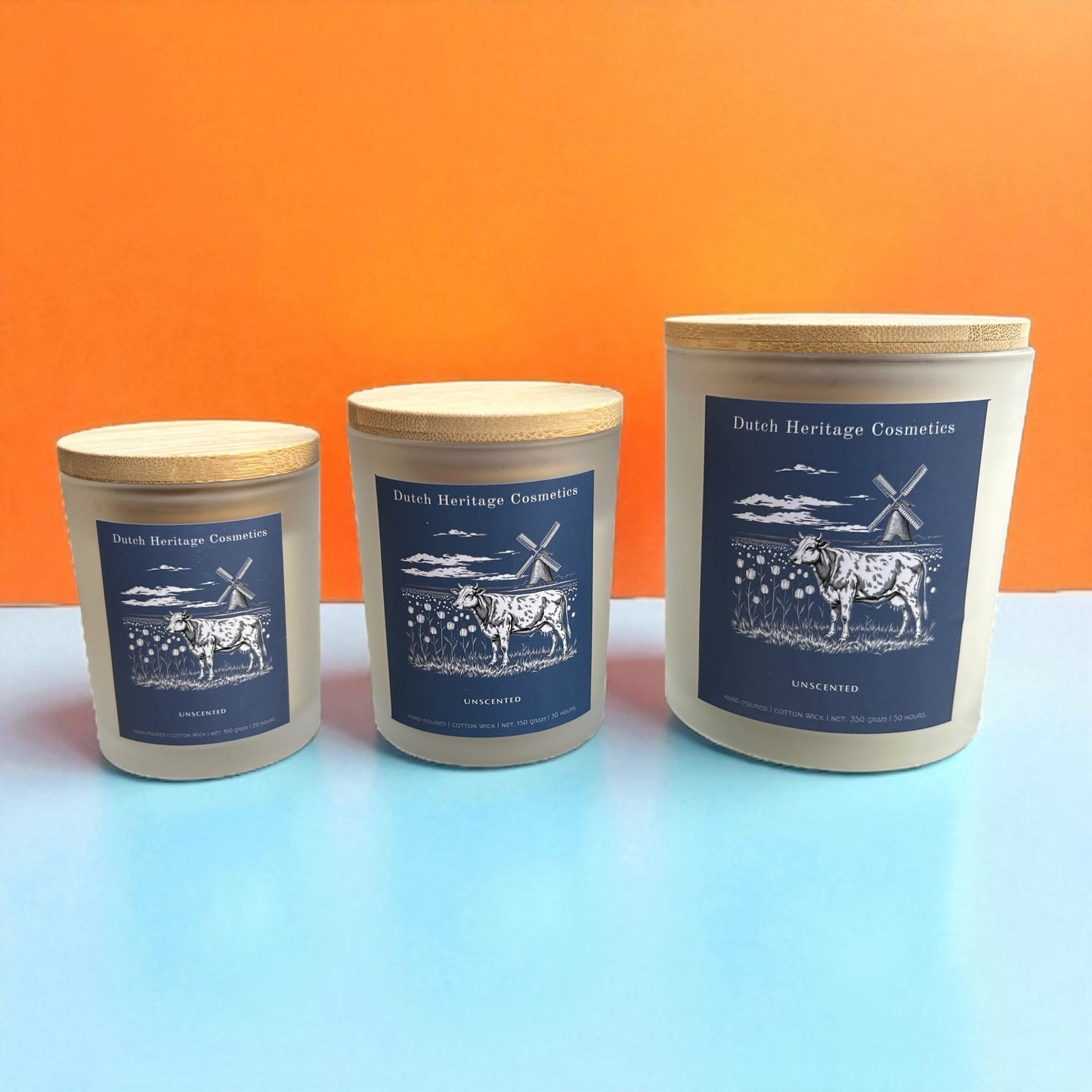 Tallow & Bijenwas Geurloze Kaars