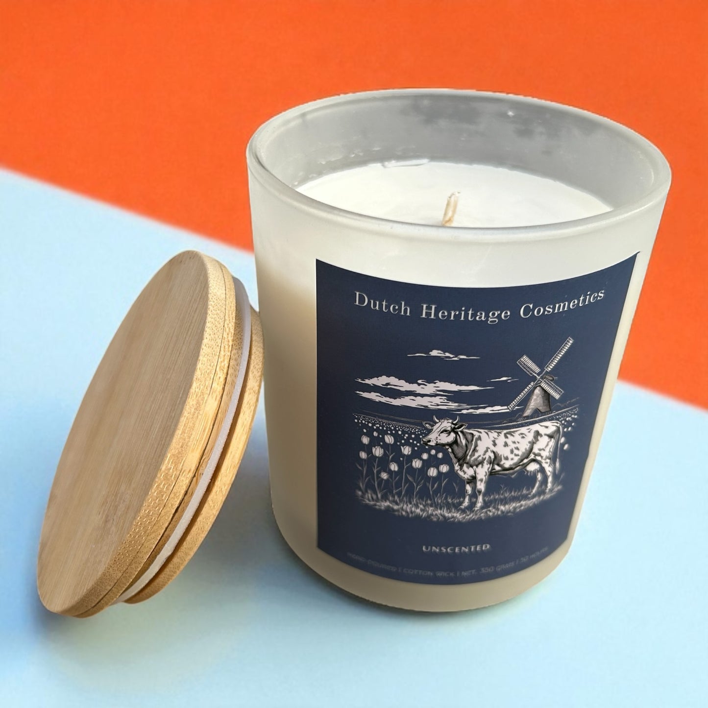 Tallow & Bijenwas Geurloze Kaars