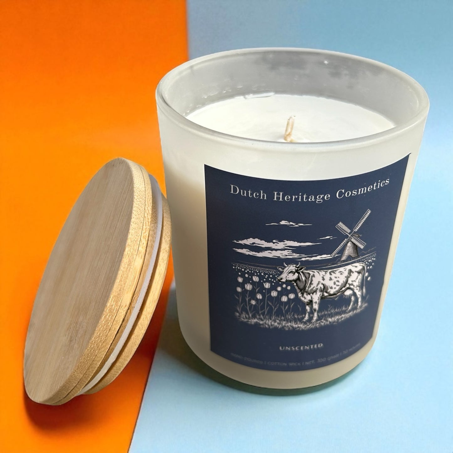 Tallow & Bijenwas Geurloze Kaars